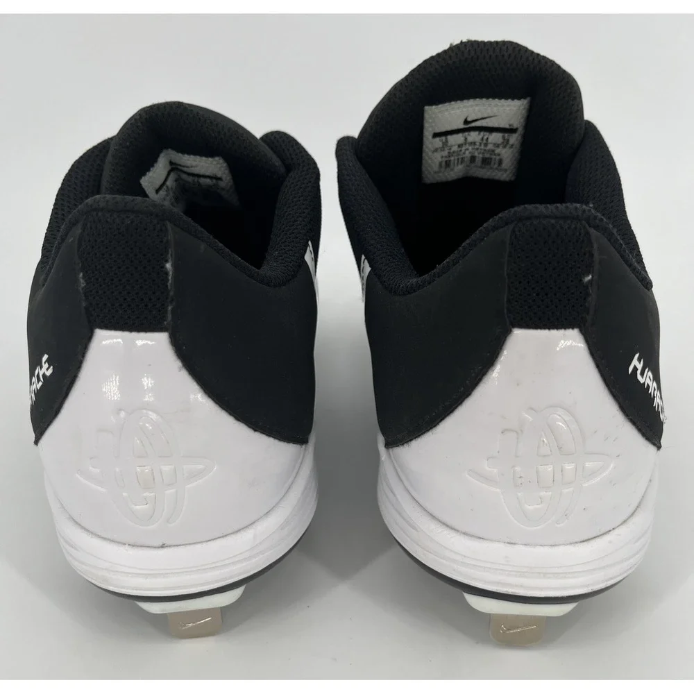 Nike Huarache 2K Filth Pro Low Baseball Cleats Men's 10 Black White 807126 010